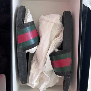 Gucci Slide Sandals Men size 10
